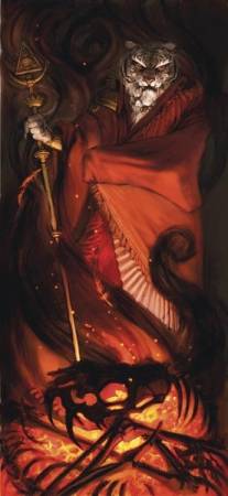 Un seigneur de la poussière rakshasa