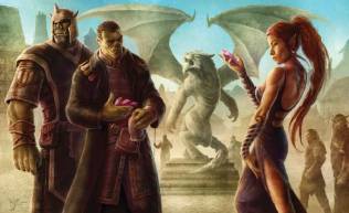 //Maison Tharashk overseeing dragonshard trading in Muraille-Grise//