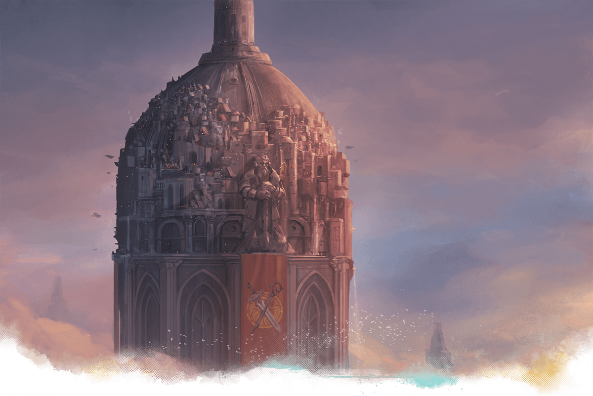 La Guilde des Aventuriers de Sharn du Sommet de la Falaise La Guilde des Aventuriers de Sharn du Sommet de la Falaise