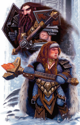  Nains traditionnaliste des bastions