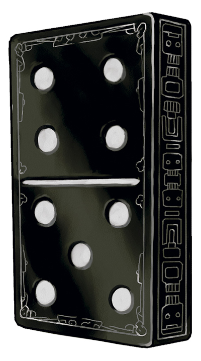 Le domino, le symbôle sacré de Olladra Le domino, le symbôle sacré de Olladra