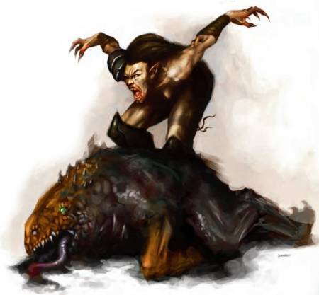 Une moine féral féline de type rapide Une moine féral féline de type rapide